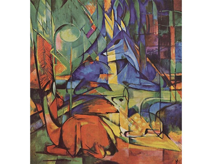 Deer in a Forest II 