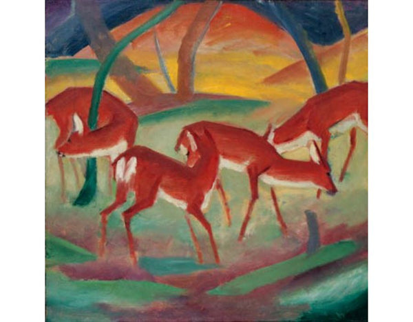 Rote Rehe I 