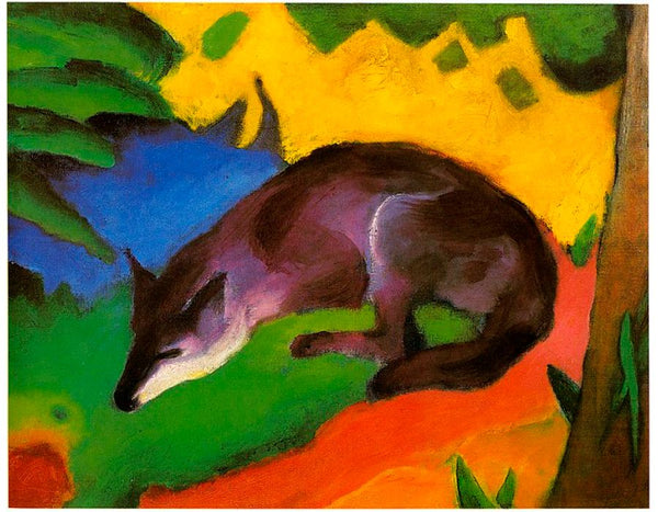 Blue Black Fox 
