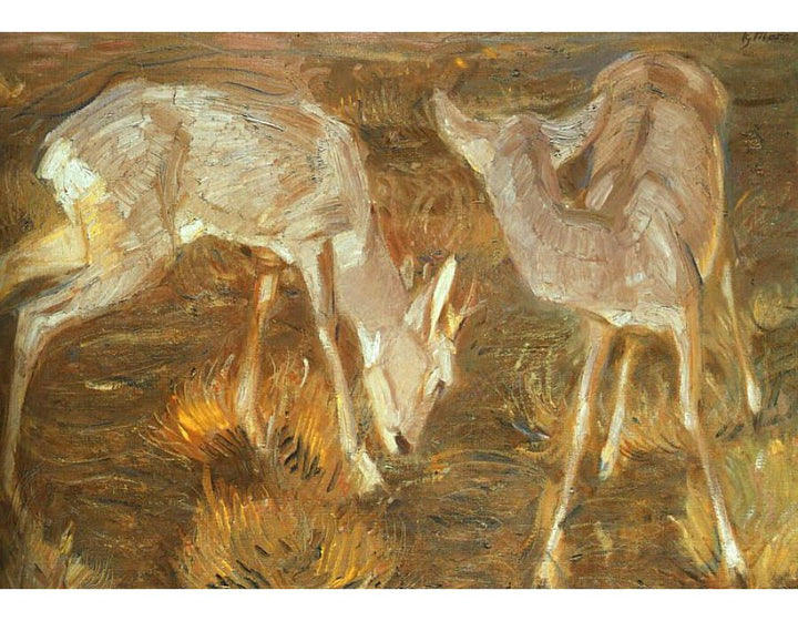 Deer At Dusk 