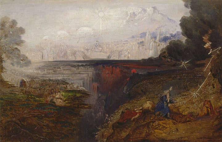 Study for The Last Judgement 1851-53 Painting by John Martin