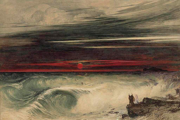 The Destruction of Pharoah's Host Painting by John Martin