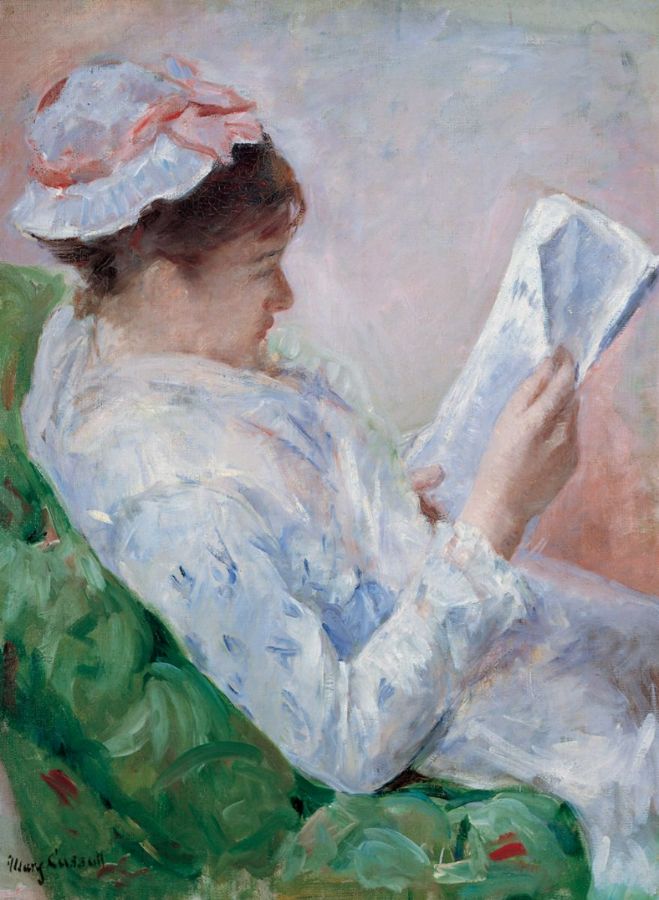 Woman Reading
