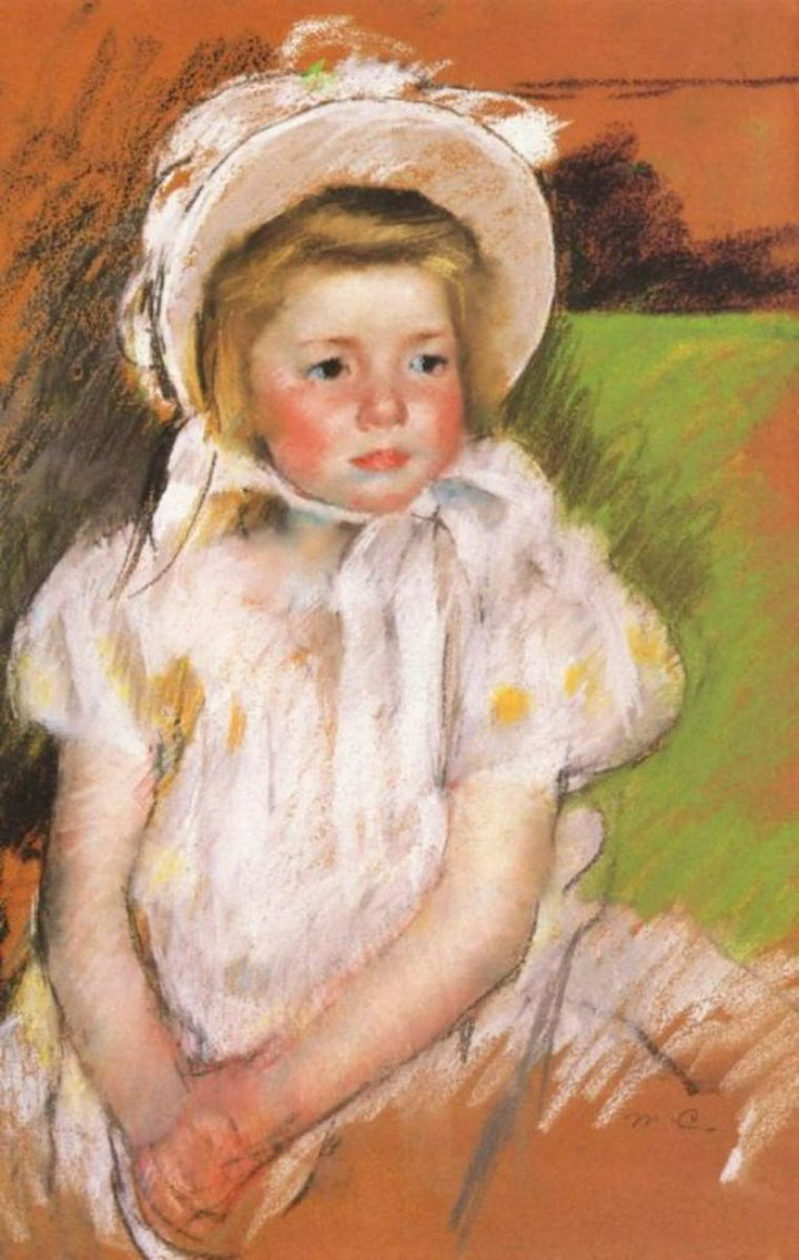 Somone In A White Bonnet 