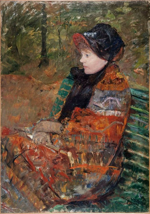 Portrait of Mlle C. Lydia Cassatt, 1880 