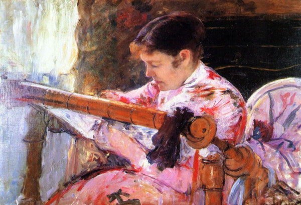 Lydia at the Tapestry Loom 