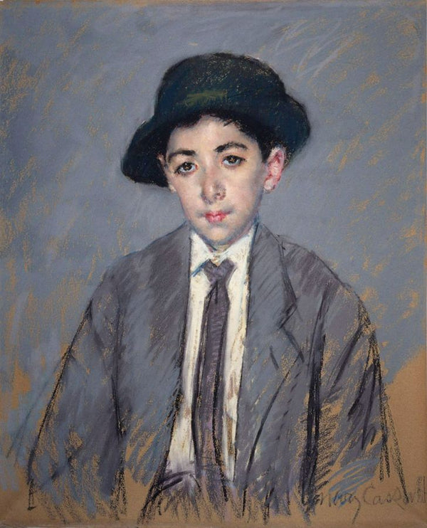Portrait Of Charles Dikran Kelekian At Age 12 