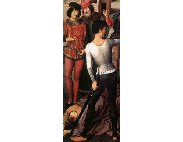 St John Altarpiece (detail-4) 1474-79 