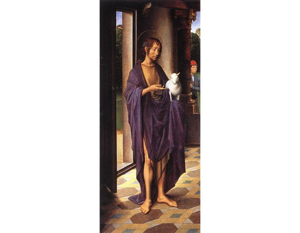 The Donne Triptych (left wing) c. 1475 