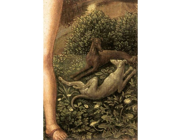 Triptych of Earthly Vanity and Divine Salvation (detail-1) c. 1485 