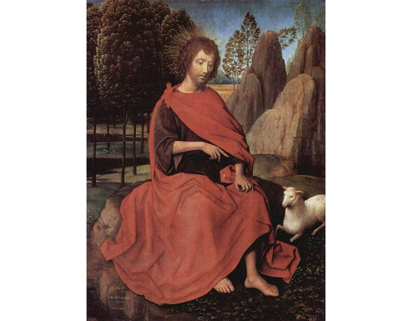 St John and Veronica Diptych (left wing) c. 1483 