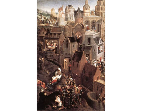 Scenes from the Passion of Christ (left side) 