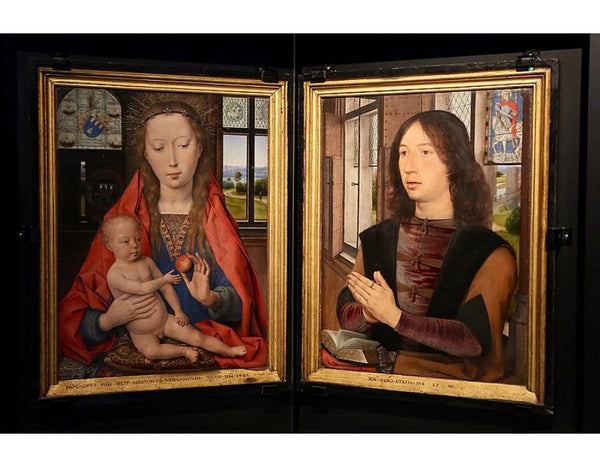 Diptych of Maarten Nieuwenhove 1487 