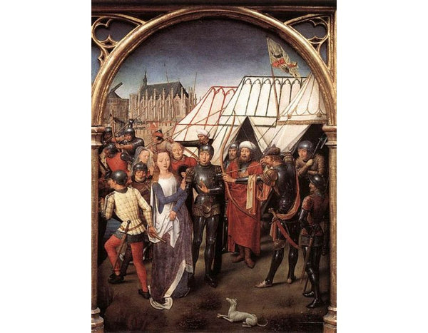St Ursula Shrine- Martyrdom (scene 6) 1489 