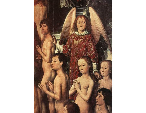 Last Judgment Triptych (detail-1) 1467-71 