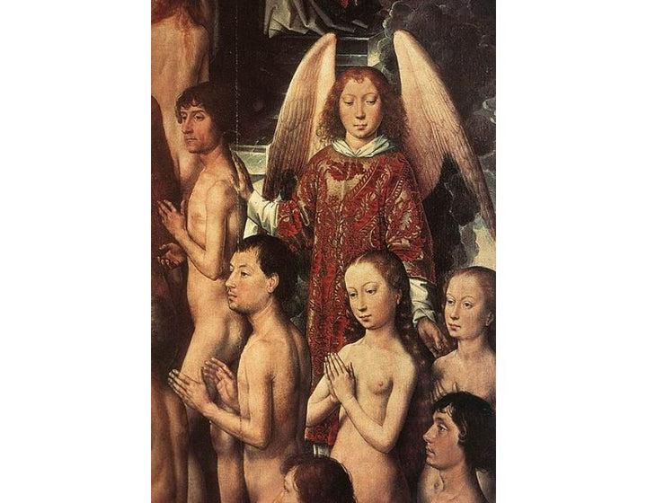 Last Judgment Triptych (detail-1) 1467-71 