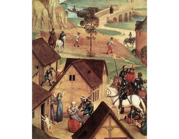 Advent and Triumph of Christ (detail-1) 1480 