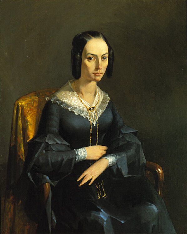The Comtesse of Valmont Painting by Jean-Francois Millet