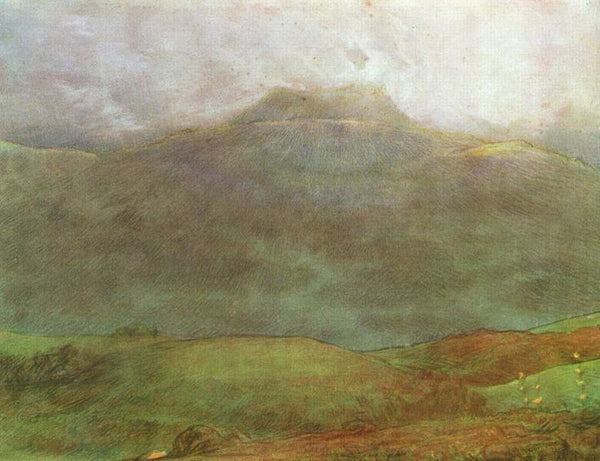 Puy-de-Domê Painting by Jean-Francois Millet