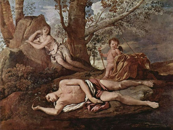 Echo and Narcissus 1628-30 