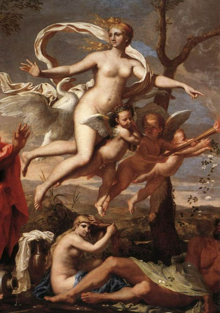 Venus Presenting Arms to Aeneas (detail) 1639 