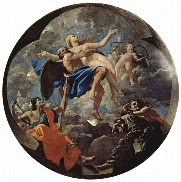 The time and the truth, allegory, Tondo 