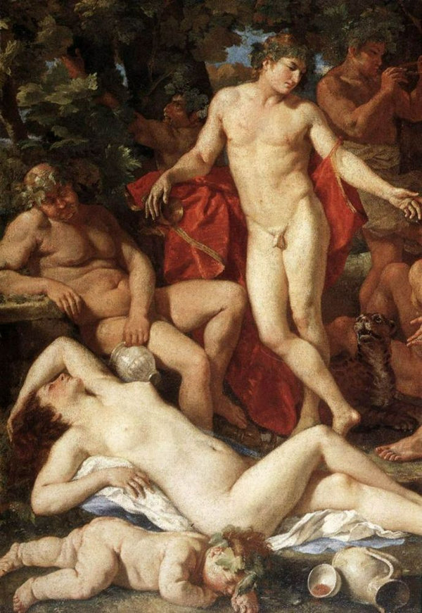 Midas and Bacchus (detail) 1629-30 