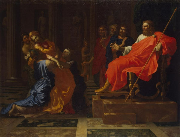 Esther before Ahasuerus, late 1650s 