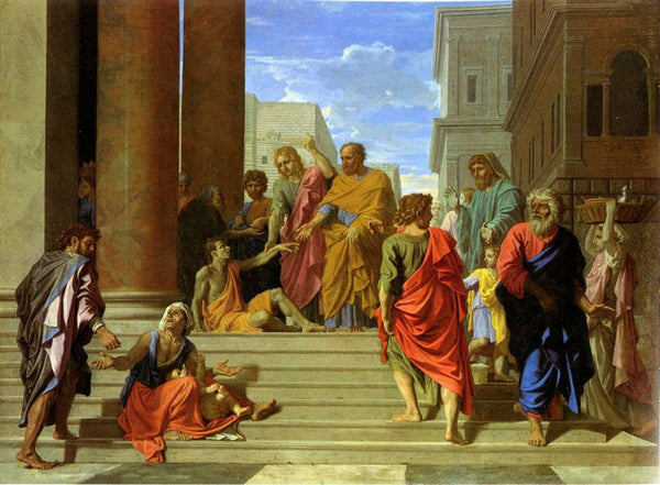 St Peter And St James Cure The Lame Man 1665 
