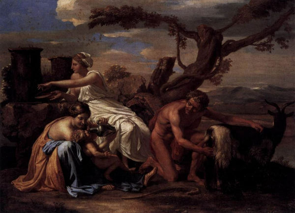 The Infant Jupiter Nurtured by the Goat Amalthea 
