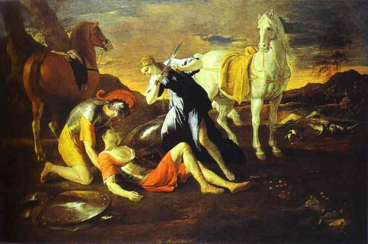 Tancred Nd Erminia 1630s 