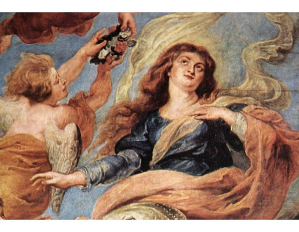 Assumption of the Virgin (detail-1) 1626 
