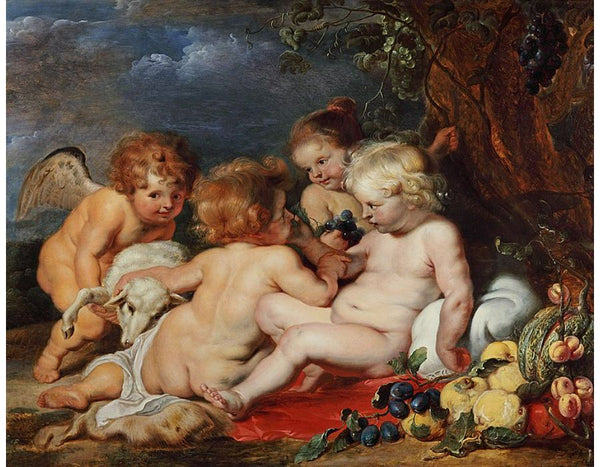 Christ and St. John with Angels 