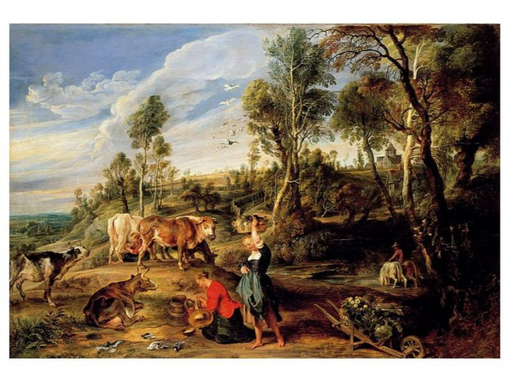 Farm at Laken c. 1618 