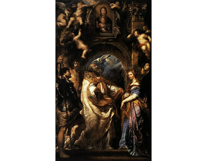The Ecstasy of St Gregory the Great 1608 
