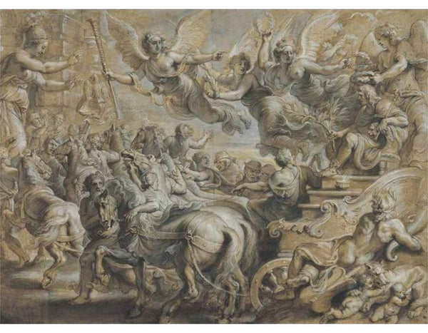 Scipio Welcomed Outside The Gates Of Rome, After Giulio Romano 