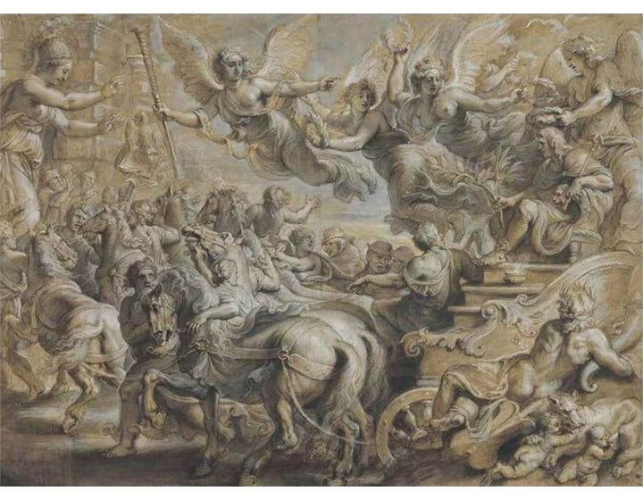 Scipio Welcomed Outside The Gates Of Rome, After Giulio Romano 