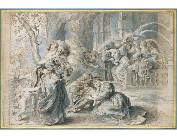 The Garden of Love (detail)