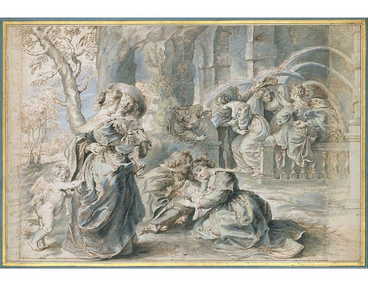 The Garden of Love (detail)