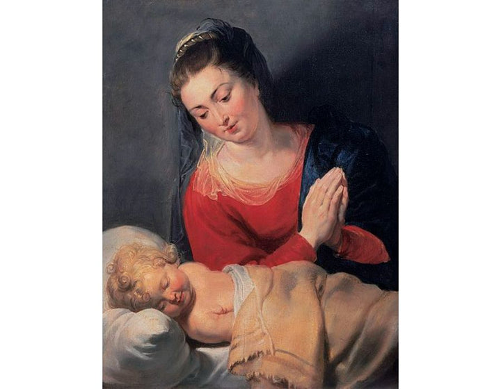 Virgin in Adoration before the Christ Child c. 1615