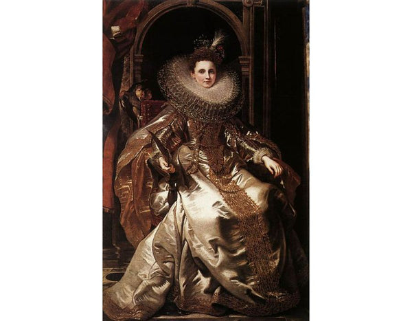 Portrait of Maria Serra Pallavicino 1606 
