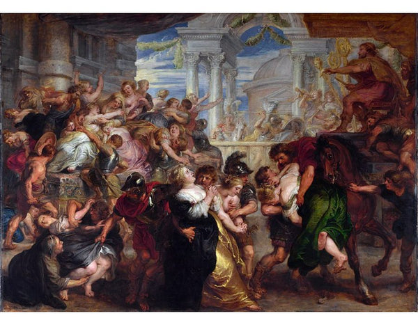 The Rape of the Sabine Women 1635-37 