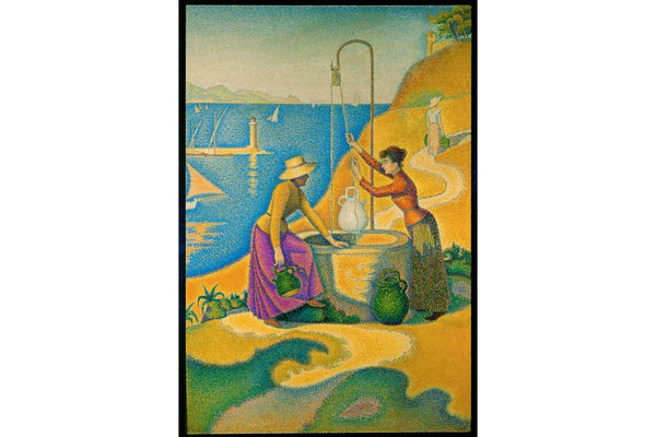 Young women of Provence at the well, 1892 