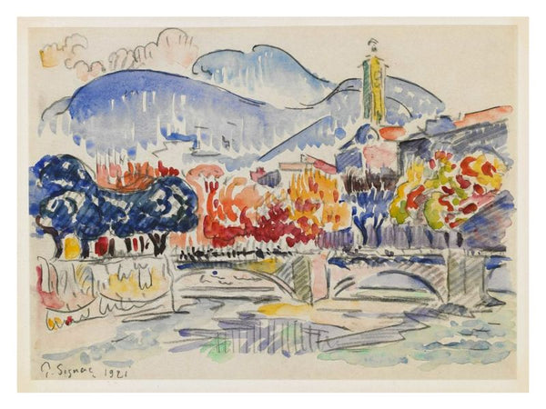 Le Paillon, Nice, 1921 