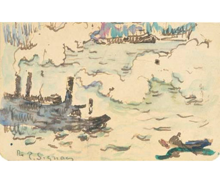 Bateau aA  vapeur 