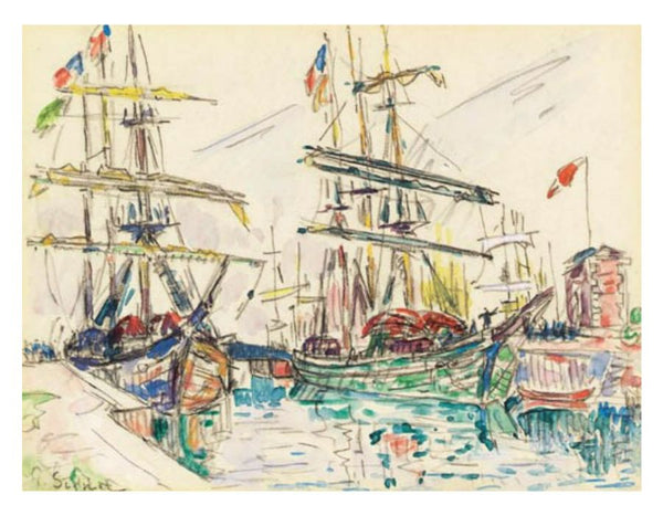 Bateaux au port 