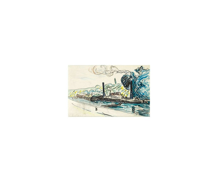 Peniches Sur La Seine 