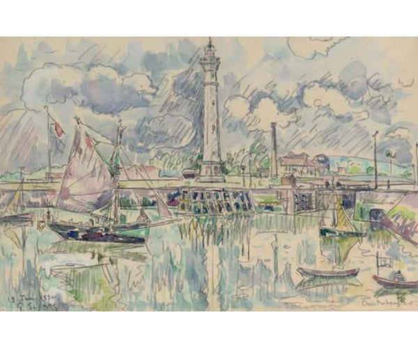Ouistreham, le port 