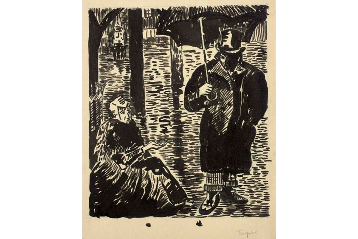 La mendiante, for La Sociale 