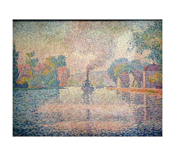 L'Hirondelle Steamer on the Seine 